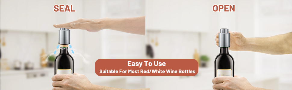 Stainless Steel Wine Savers