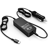 Nivjuky 100W USB-C Laptop Car Charger | Compatible with Dell/HP/Lenovo/MacBook/Microsoft Surface/...