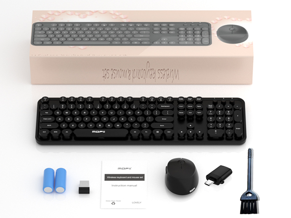 Wireless Keyboard and Mouse Combo