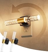 L LOHAS LED Rotating Night Light, Night Lights Plug into Wall, Auto Light Sensor Nightlight Dimma...