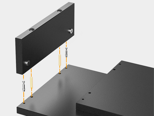 monitor riser with storage