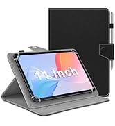 DETUOSI Universal 11 inch Tablet Case, 11.5 inch Tablet Cover, Travel Portable Protective Folio P...