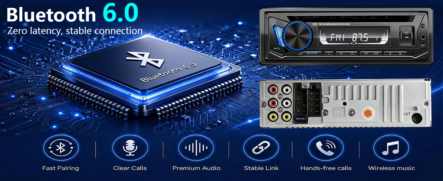 Car Stereo Bluetooth