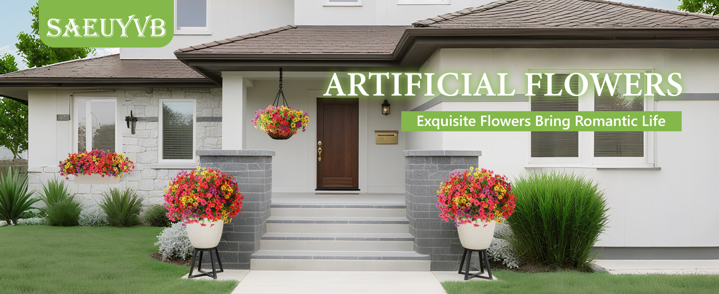 Artificial Flowers for Outdoors
