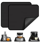 Rumlick 15x18 Heat Resistant Mats for Countertop, Double Sided Fireproof Under Grill Mat, Oil and...