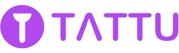 T TATTU logo purple
