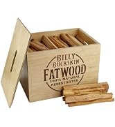 Billy Buckskin Co. Fatwood Fire Starter Sticks | Easy & Safe Fire Starter | Start a Fire with jus...