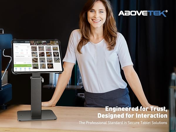 Anti-Theft iPad Kiosk Stand