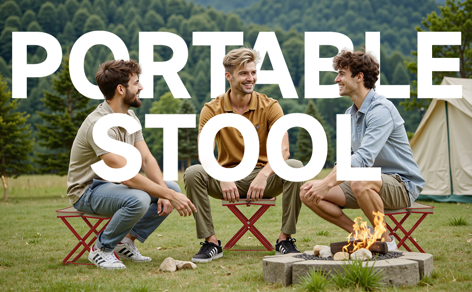 Anmiro Portable Stool Camping Stool