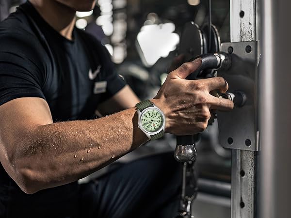 Green Luminous Watch for Men