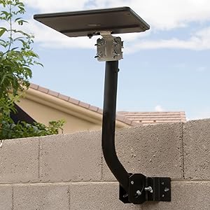 Universal Antenna Mount installed on a wall