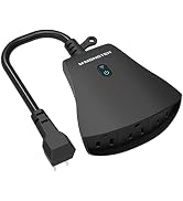 Monster Smart Power Outlet WiFi Control for Indoor and Outdoor Use with Monster App - Voice Contr...
