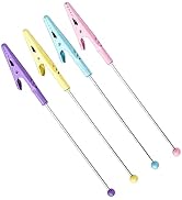 4Pcs Multicolour Stochastic Metal Wire Alligator Clip Metal Note Clip Long-Tailed Alligator Clamp...