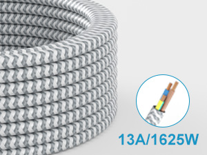 power strip flat plug