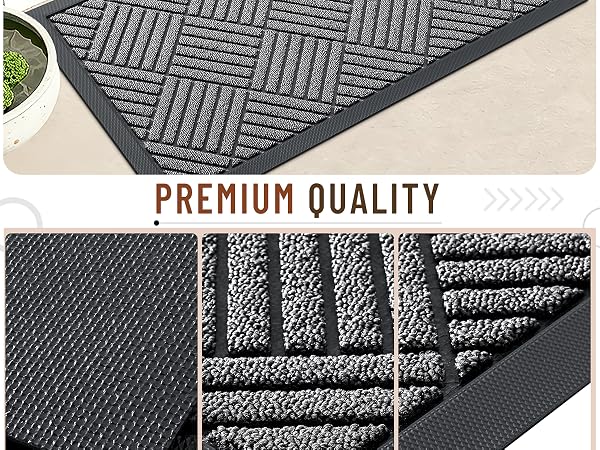 OLANLY Front Door Mat Outside Entrance