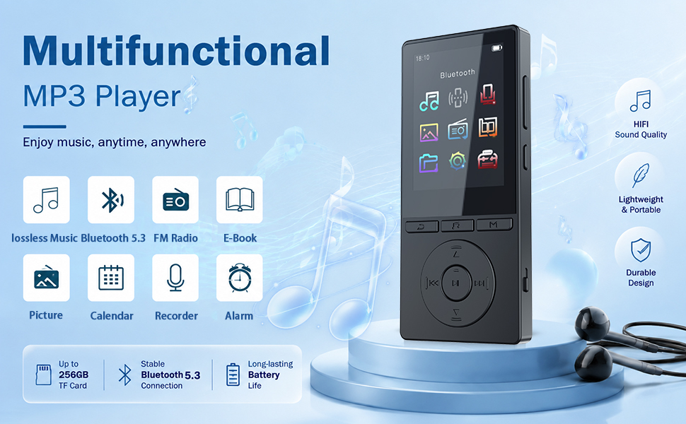 mp3 player mp3 player with bluetooth mp3 player for kids