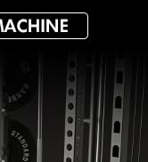 Mikolo Smith Machine, 2200lbs Squat Rack with LAT-Pull Down System & Cable Crossover Machine, Tra...