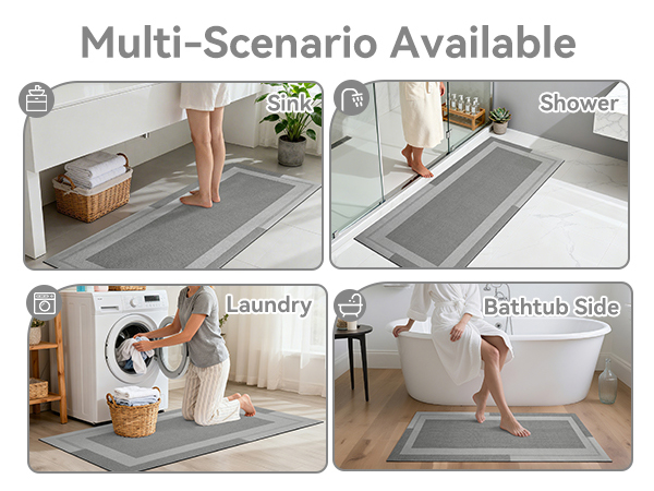 bath mats bath rugs for bathroom non slip ultra thin bathroom mat quick dry absorbent bath mat
