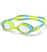 Aegend Swim Goggles for Kids Toddler 3-8 UV Protection Anti-Fog Pool Swimming Beach Goggles for L...