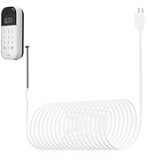 iTODOS 20ft/6m Power Cable and Adapter for myQ Smart Garage Door Video Keypad, Weatherproof Outdo...