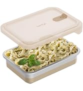 Bentgo MicroSteel Heat & Eat Container – Microwave-Safe, Leak-Proof & Airtight, Easy-to-Clean Lig...