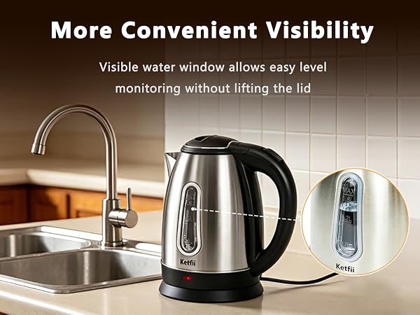 electric kettles for boiling water