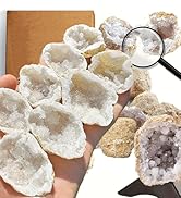 8pc White crystal cave