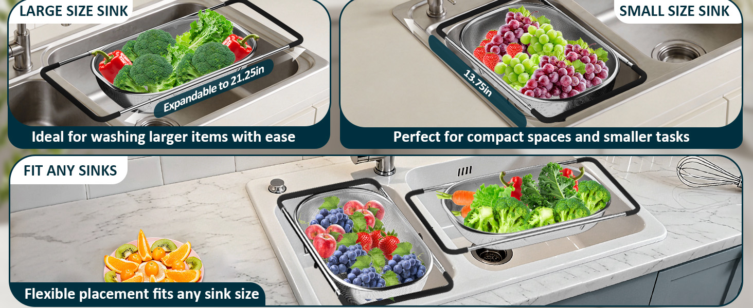 strainers for kitchen