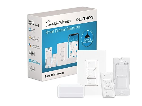 caseta, wireless, kit, dimmer, remote