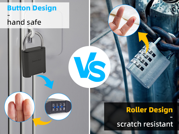 4-8 digit combination padlock