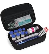 KNOCKO Peptide Case for Fridge & Travel, Dual 3ml 10ml 30ml Vial Case Organizer for BAC Water for...