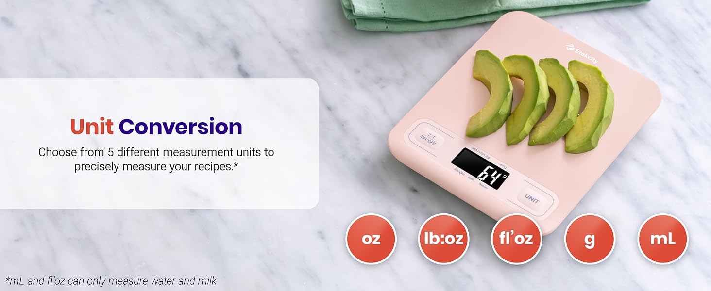 Covert the measurement units from oz to g easily.
