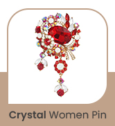 crystal brooch red brooches for women scarf pin designer brooche for women vintage brooch for women