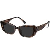 JASPIN Retro Cat Eye Sunglasses for Women - Polarized Trendy Y2k Sun Glasses UV Protection 90s Su...