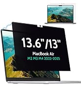 Mao Yeye Magnetic Privacy Screen for MacBook Air 13.6/13 Inch (2022-2025, M2, M3, M4),Removable A...