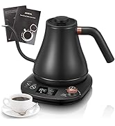 Electric Gooseneck Kettle with Precise 1? Temperature Control, Aiheal Pour Over Coffee Tea Kettle...