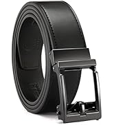 CHAOREN Ratchet Belts for Men - 1.5" Mens Belt Genuine Leather for Causual Jeans - Customizable S...