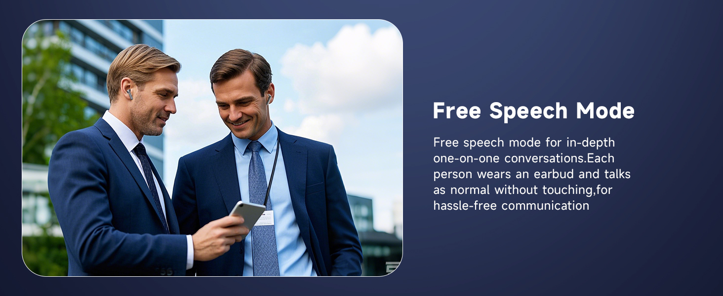 ear buds language translator real time