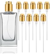 Housoutil Perfume Spray Bottle Tops - 10Pcs 13mm Bayonet Fine Mist Perfume Top Replacement Cap, G...