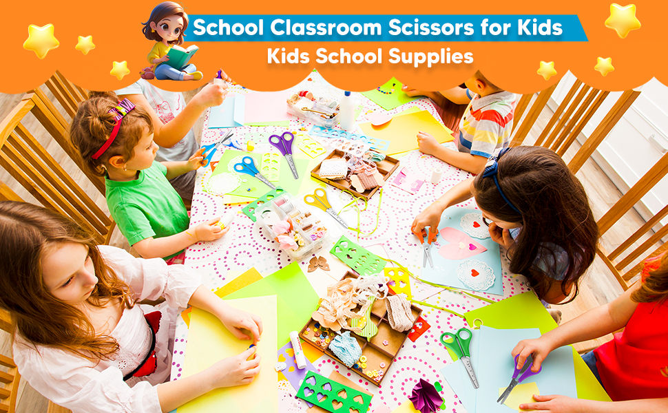 12 kids scissors