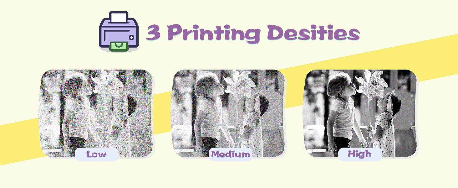 3 Printing Desities