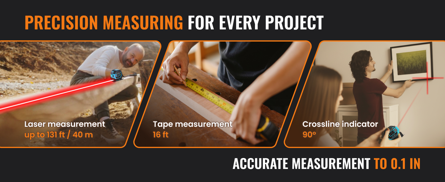 PRECISION MEASURING FOR EVERY PROJECT