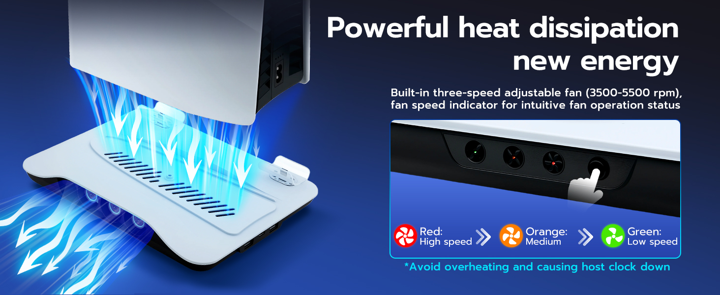 Powerful heat dissipation new energy