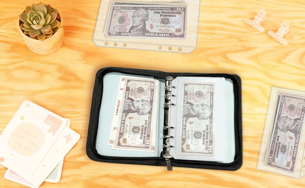 Binder Pockets with No Zippers