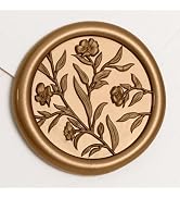 UNIQOOO Wax Seal Stickers - 3D Floral Wedding Invitation Envelope Seal Sticker, 50 Pcs Self- Adhe...