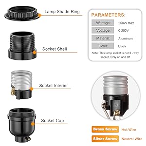 E26 LAMP SOCKET