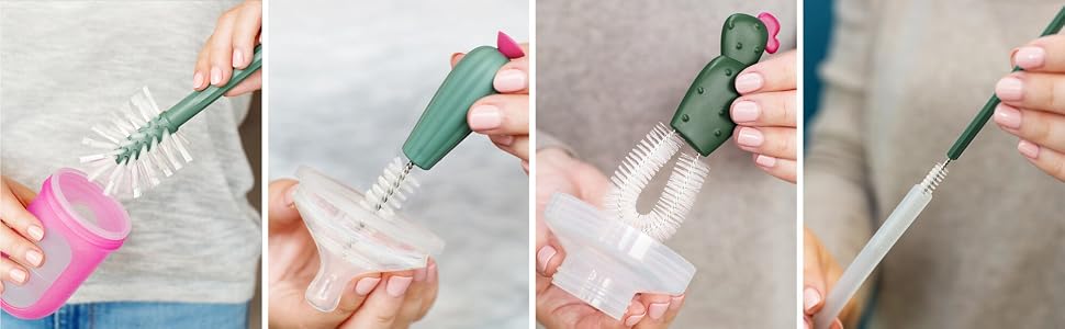 Straw brush detail brush nipple brush