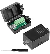 SinLoon 1 Pair Mini USB Solderless Adapter Mini USB Male Female Screw Terminal Block Connector Mi...