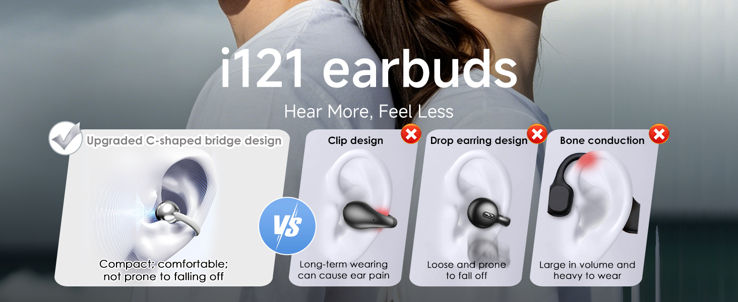 clip on earbuds