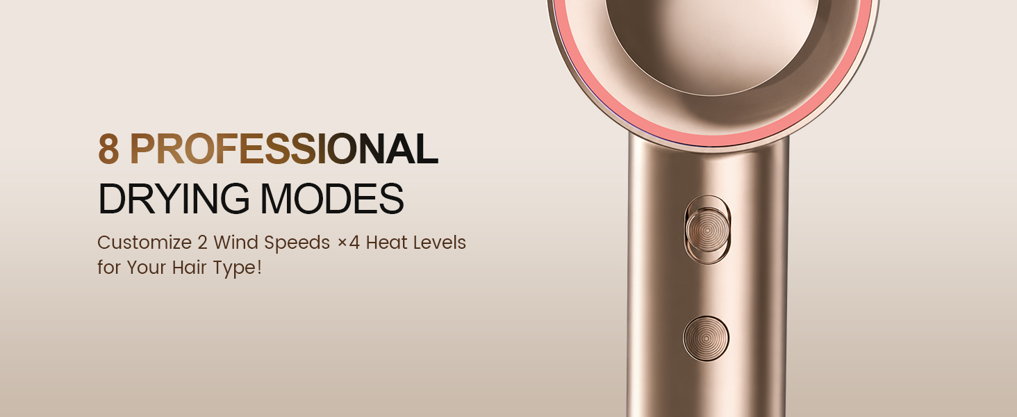 8 professional modes